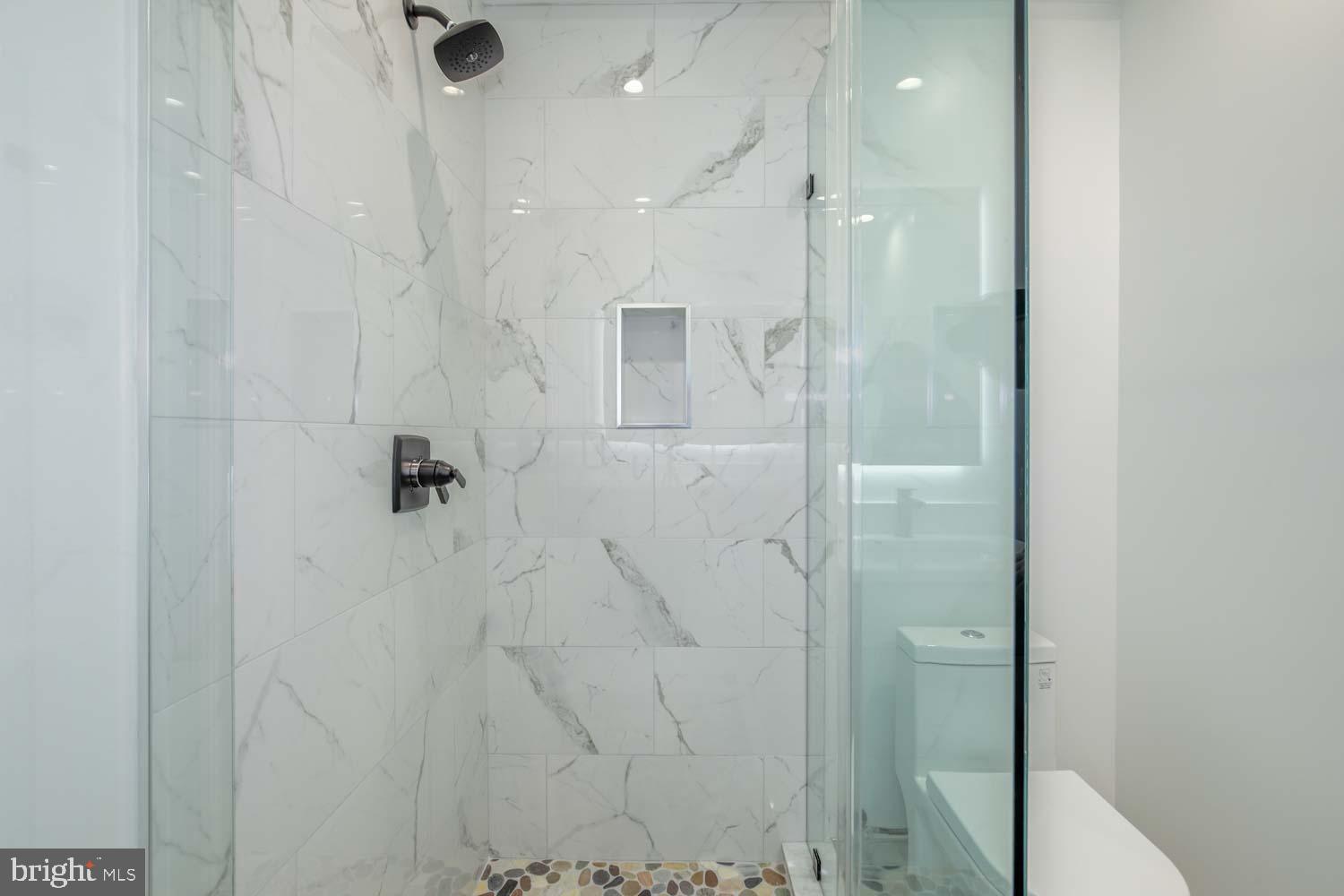 424 Taylor Street Northwest, Unit B Washington, DC 20011 - Photo 30 of 51 a bathroom with a shower