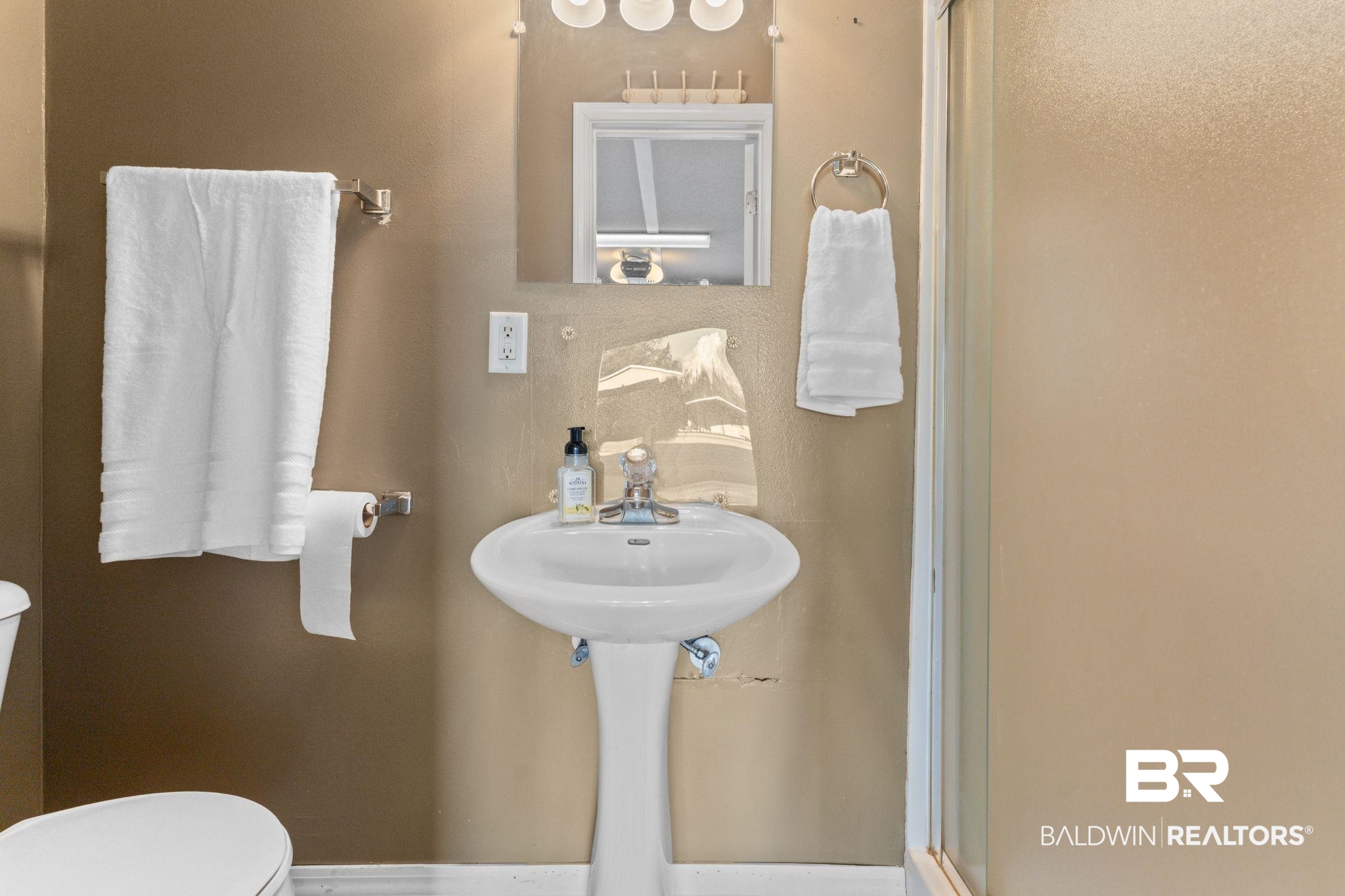 888 Mobile Cut-Off Road St. Stephens, AL 36569 - Photo 29 of 54 Bathroom featuring toilet and a stall shower