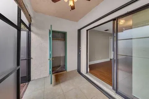 a view of an entryway