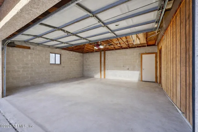 a view of empty room