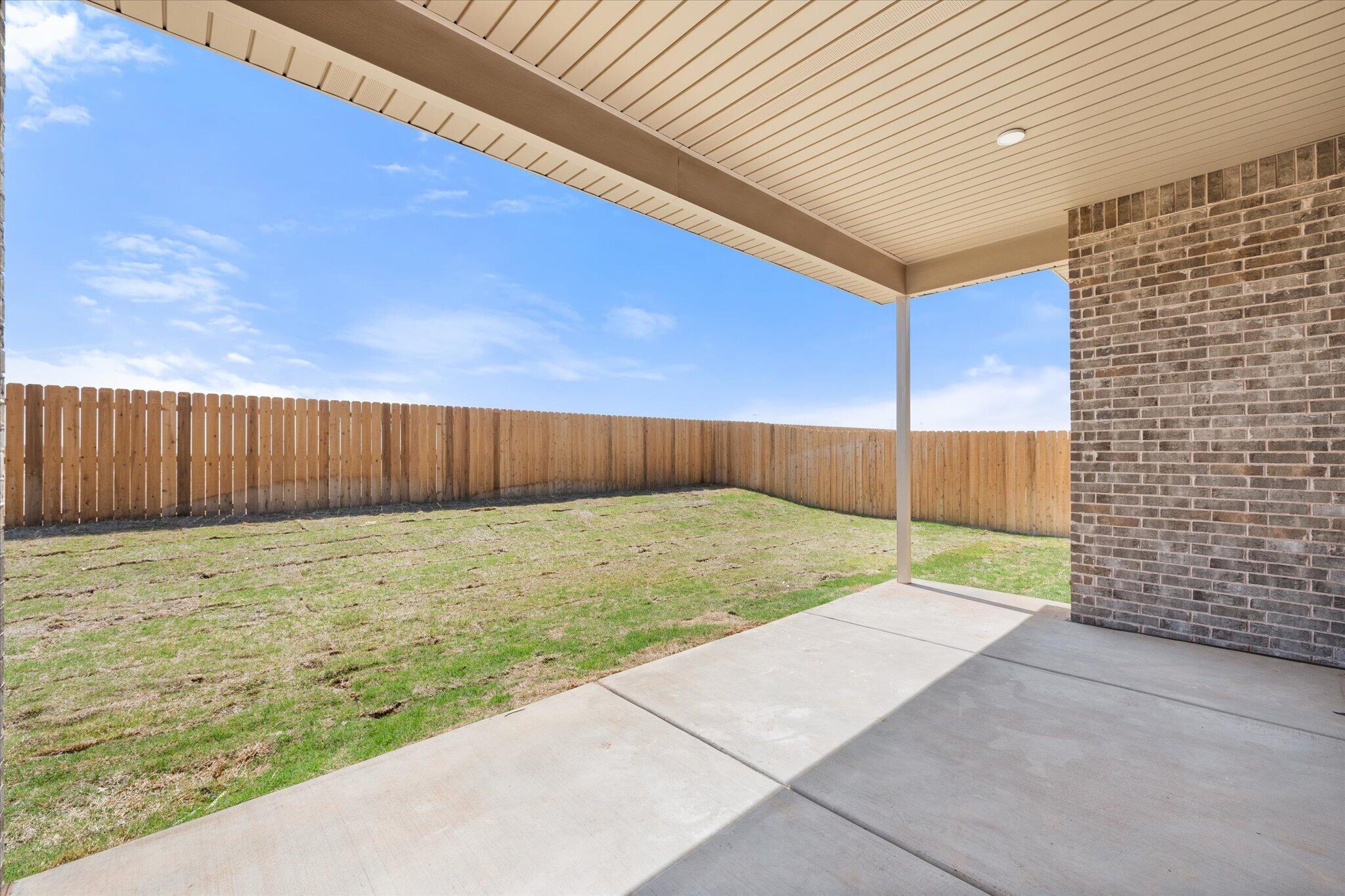 6103 121st Street Lubbock, TX 79424 - Photo 29 of 30 a view of a backyard