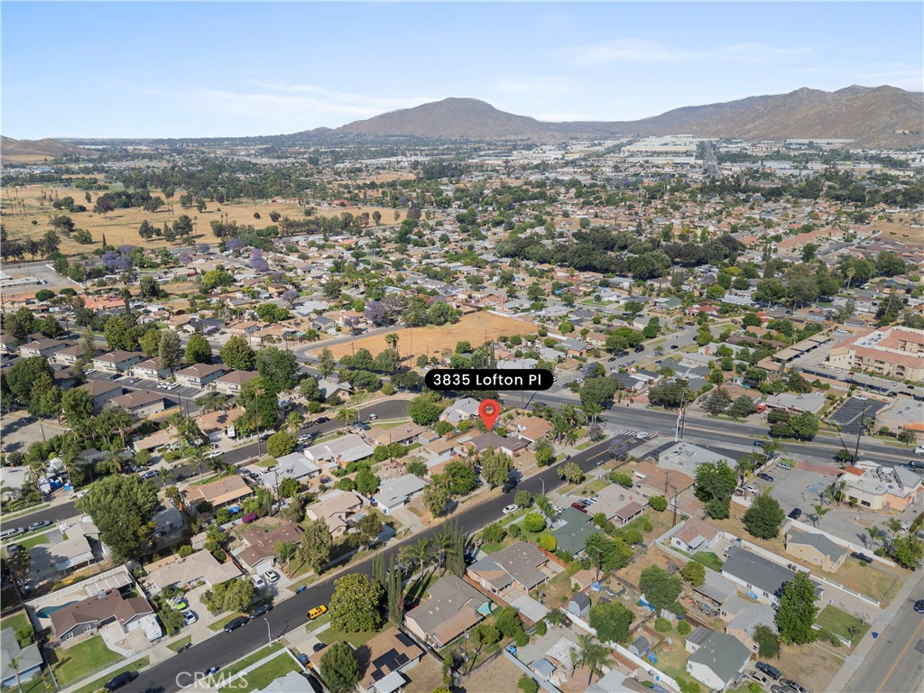 3825 Lofton Place Riverside, CA 92501 - Photo 19 of 20 an aerial view of residential houses with outdoor space and trees