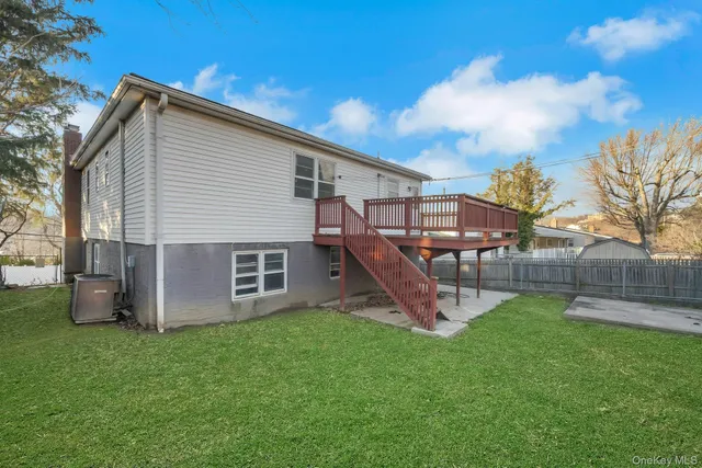a view of a backyard with a garden