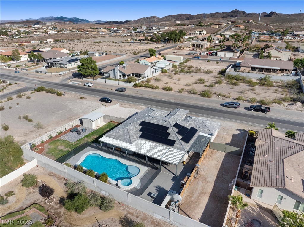 432 North Racetrack Road Henderson, NV 89015 - Photo 15 of 45 Aerial perspective of suburban area with mountains