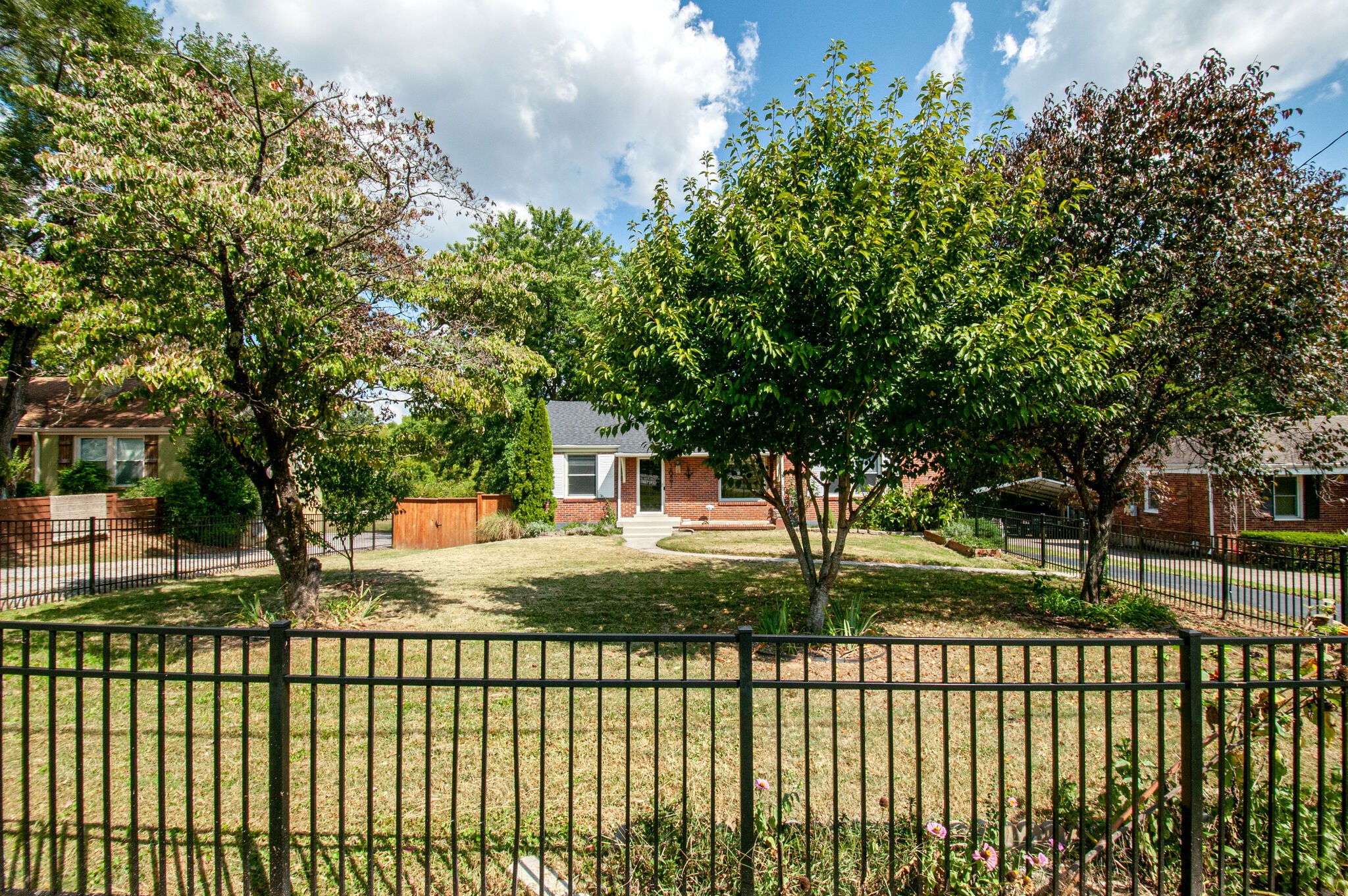 1021 Mitchell Road Nashville, TN 37206 - Photo 3 of 29 a view of a wrought iron fences