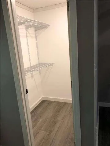 a view of front door