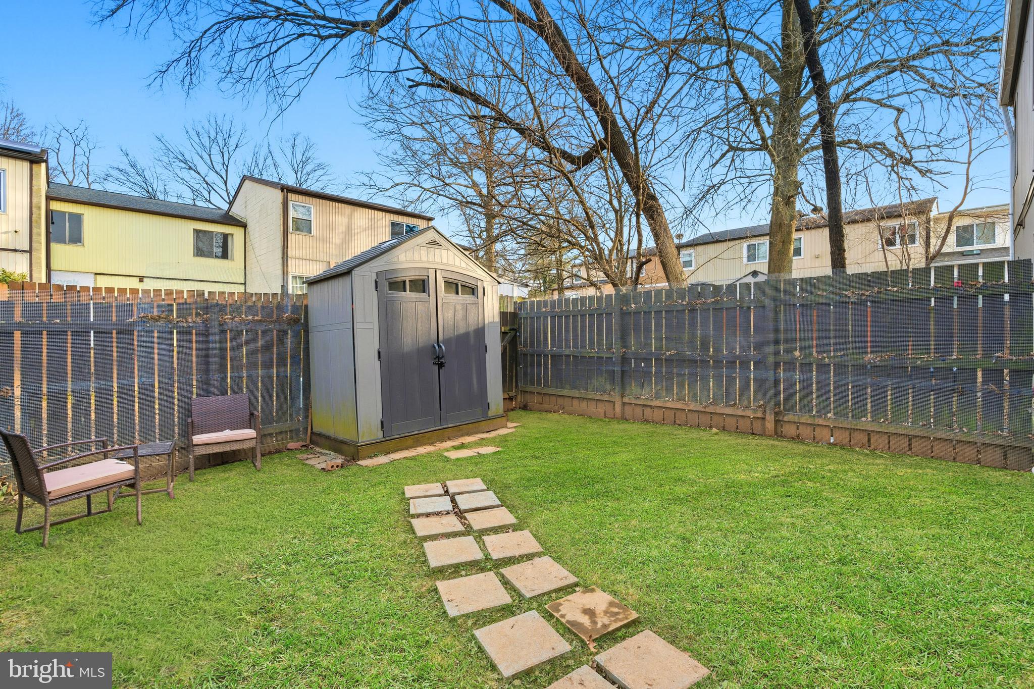 7641 Laytonia Drive Gaithersburg, MD 20877 - Photo 29 of 31 a view of backyard with a garden and deck