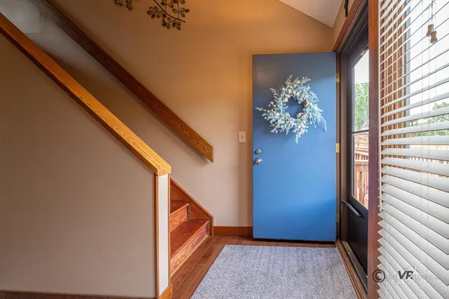 a view of an entryway