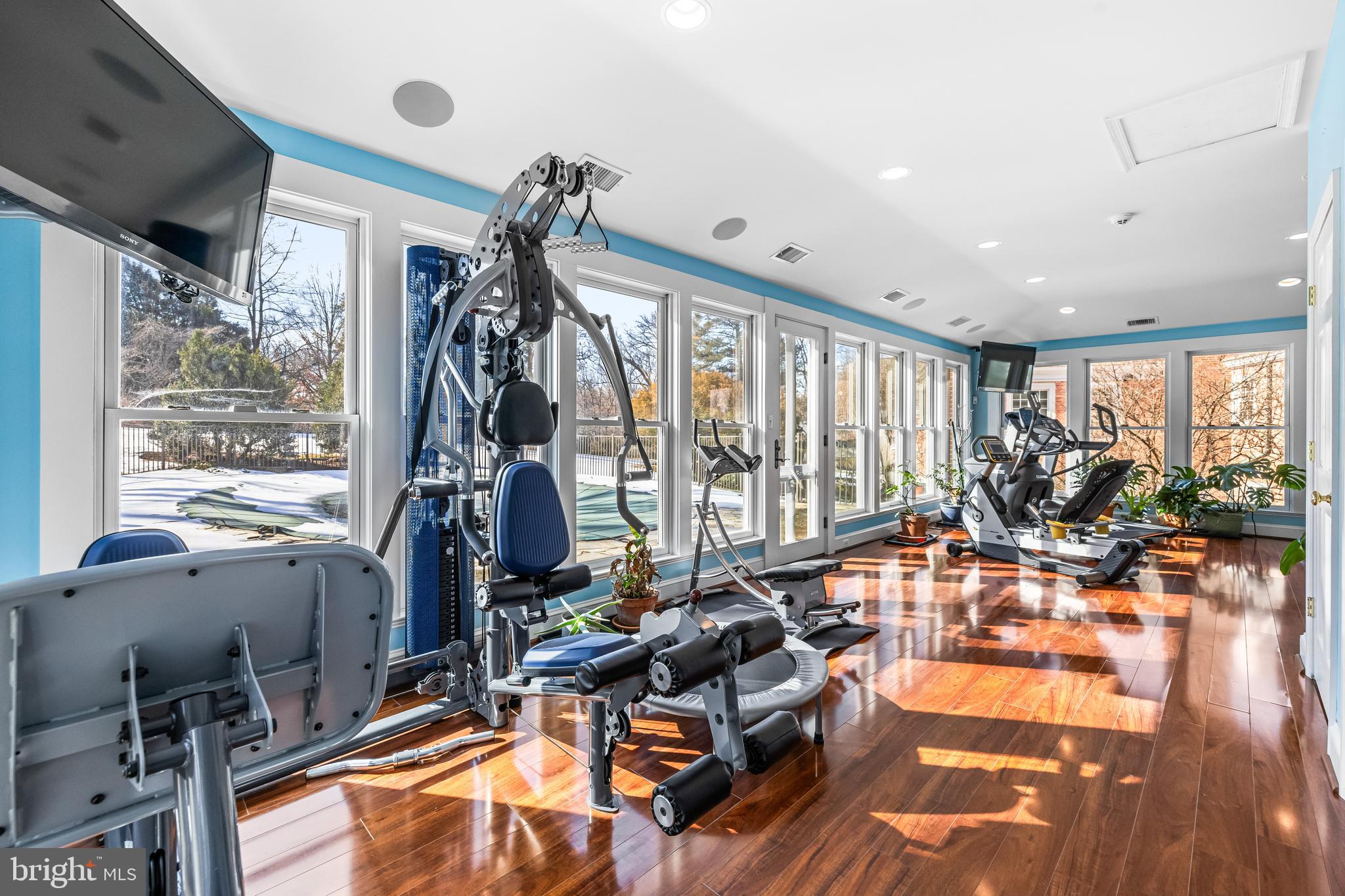 20 Blythewood Road Baltimore, MD 21210 - Photo 78 of 95 a view of a room with gym equipment