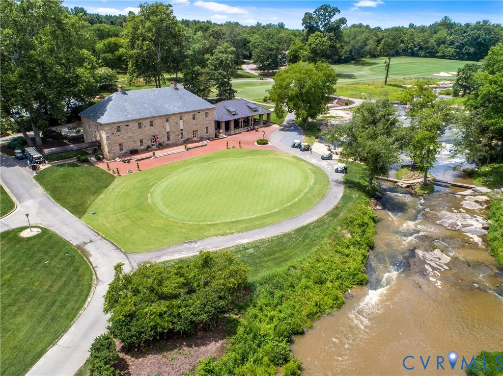 3076 Braehead Road Powhatan, VA 23139 - Photo 41 of 41 a swimming pool with outdoor seating and yard