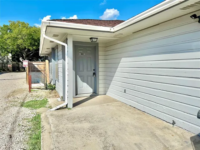 a view of a house with a staircase