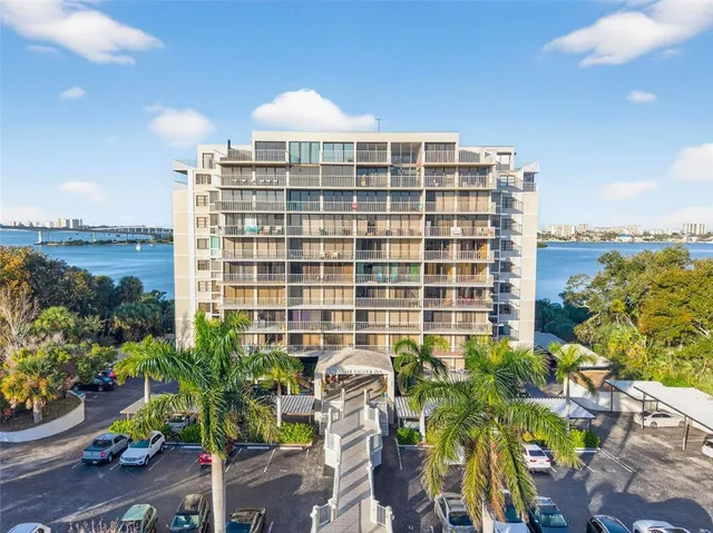 a front view of a building