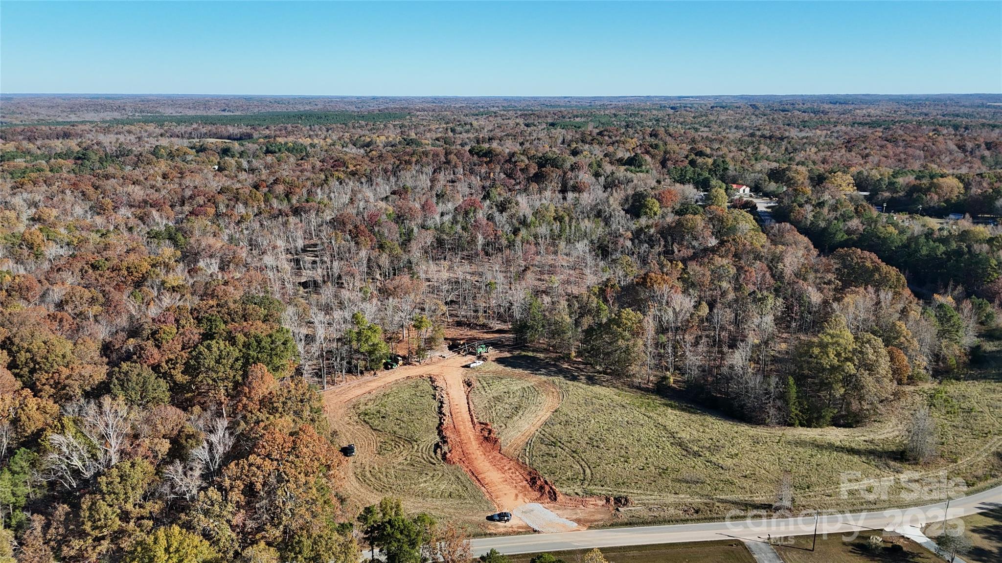 1 Tirzah Church Road Waxhaw, NC 28173 - Photo 4 of 12 an aerial view of a house with a yard
