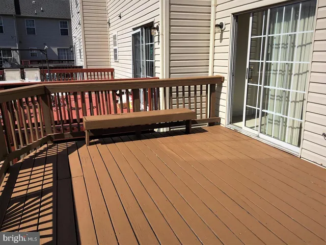 a view of a roof deck