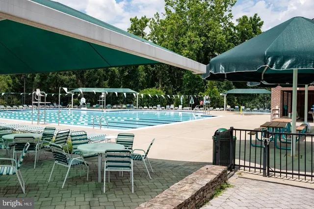 a outdoor view with a sitting space