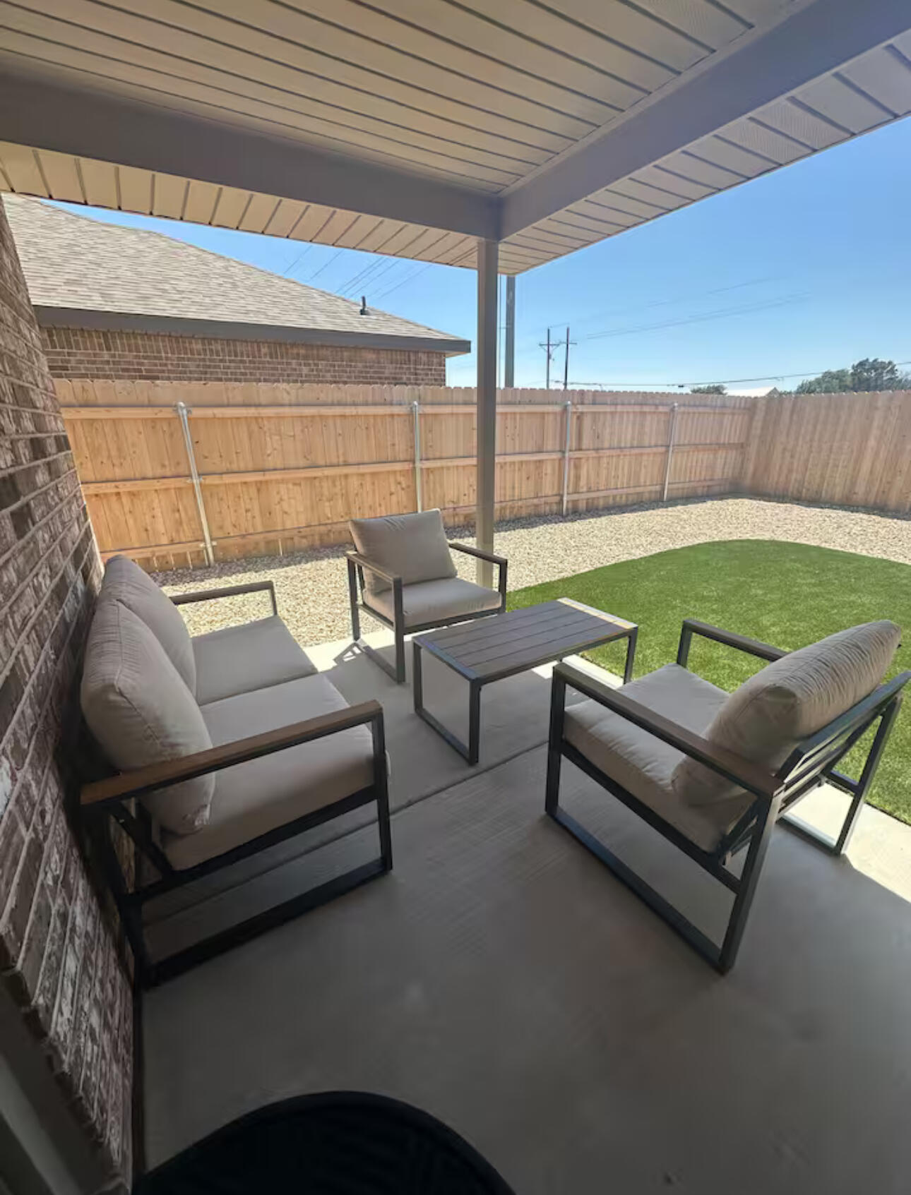 3518 Turner Avenue Lubbock, TX 79407 - Photo 12 of 12 a view of a two chairs in the patio