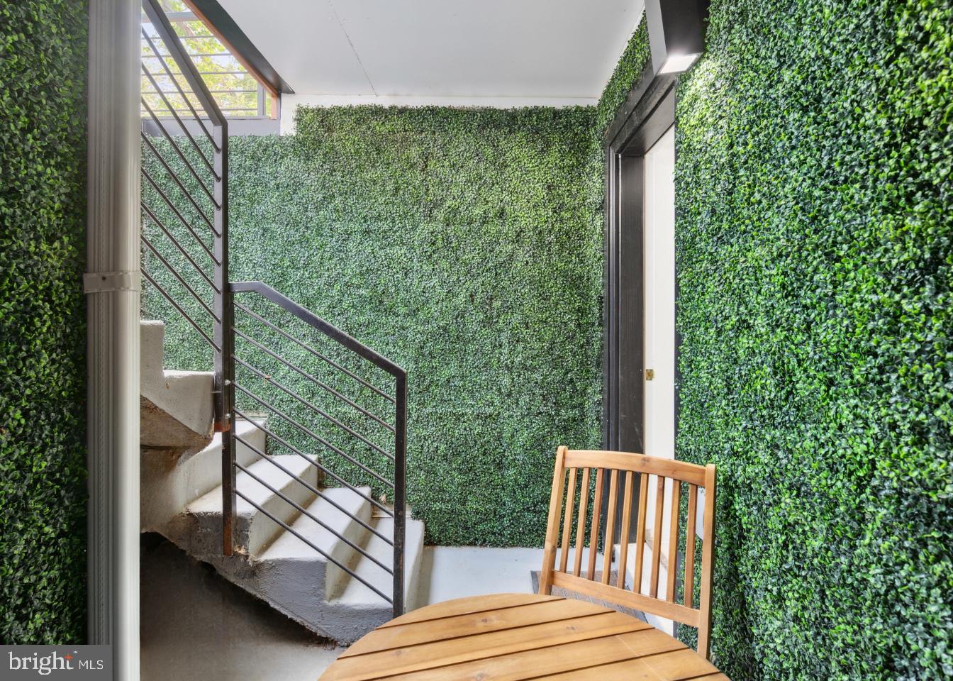 655 Morton Place Northeast, Unit 1 Washington, DC 20002 - Photo 23 of 26 a view of two chairs in a balcony