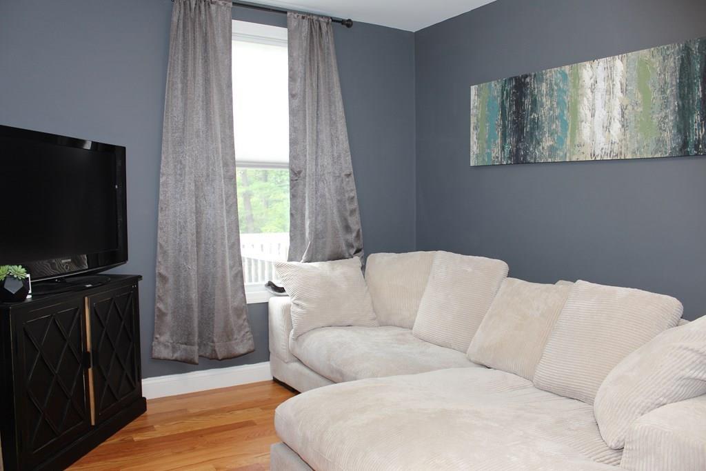 33 Riverside Drive North Reading, MA 01864 - Photo 19 of 37 a living room with furniture and a flat screen tv