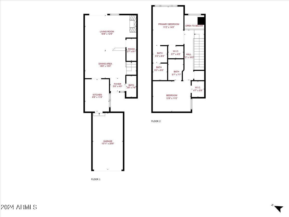 10115 East Mountain View Road, Unit 1102 Scottsdale, AZ 85258 - Photo 31 of 31 a picture of a floor plan
