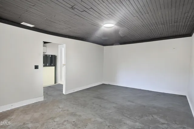 wooden floor in an empty room