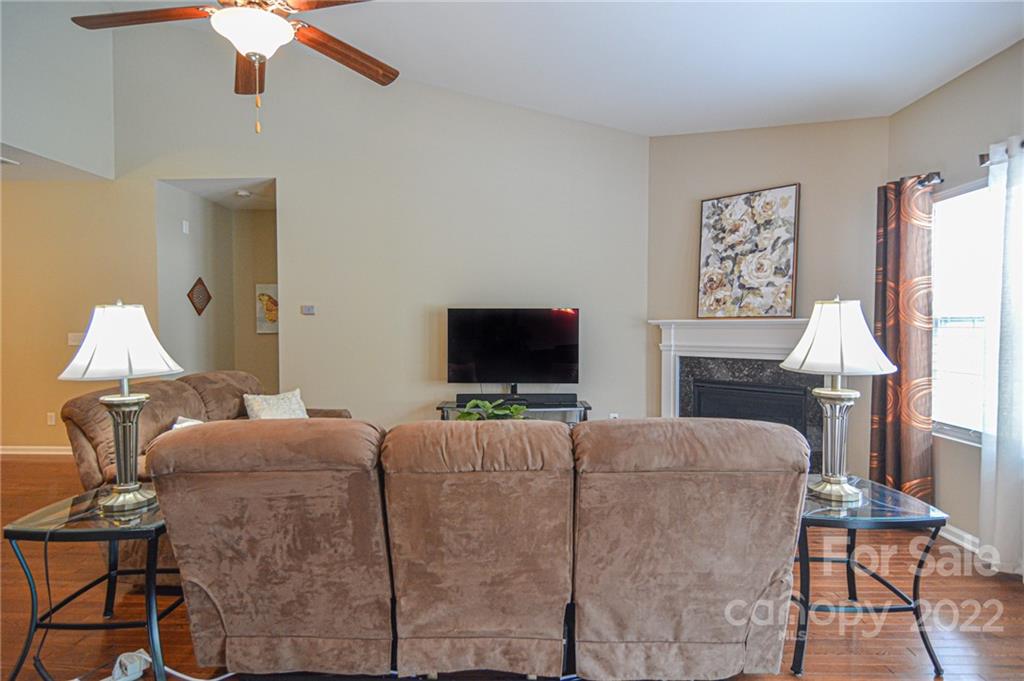 1672 Beleek Ridge Lane Clover, SC 29710 - Photo 5 of 32 a living room with furniture and a flat screen tv