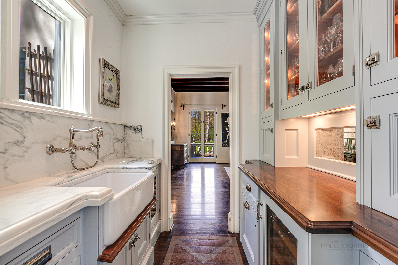 1220 Elm Tree Road Lake Forest, IL 60045 - Photo 18 of 55 a bathroom with a granite countertop sink a bathtub and next to a window