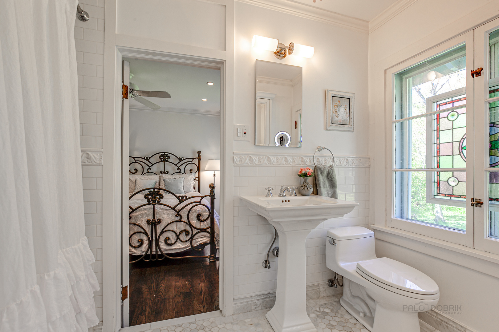 1220 Elm Tree Road Lake Forest, IL 60045 - Photo 37 of 55 a bathroom with a toilet sink and mirror