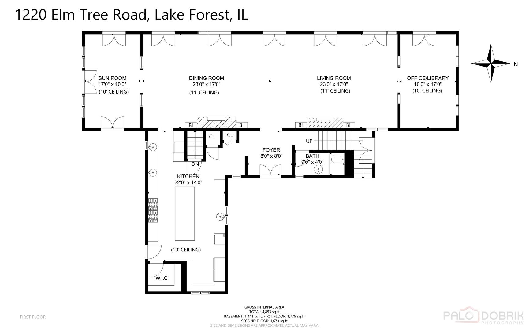 1220 Elm Tree Road Lake Forest, IL 60045 - Photo 51 of 55 a picture of a wall with a white wall and a painting