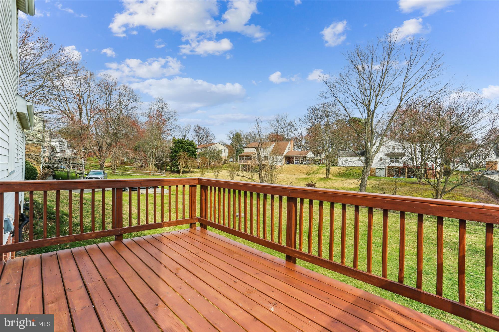 14413 Ansted Road Silver Spring, MD 20905 - Photo 56 of 60 Deck overlooking backyard
