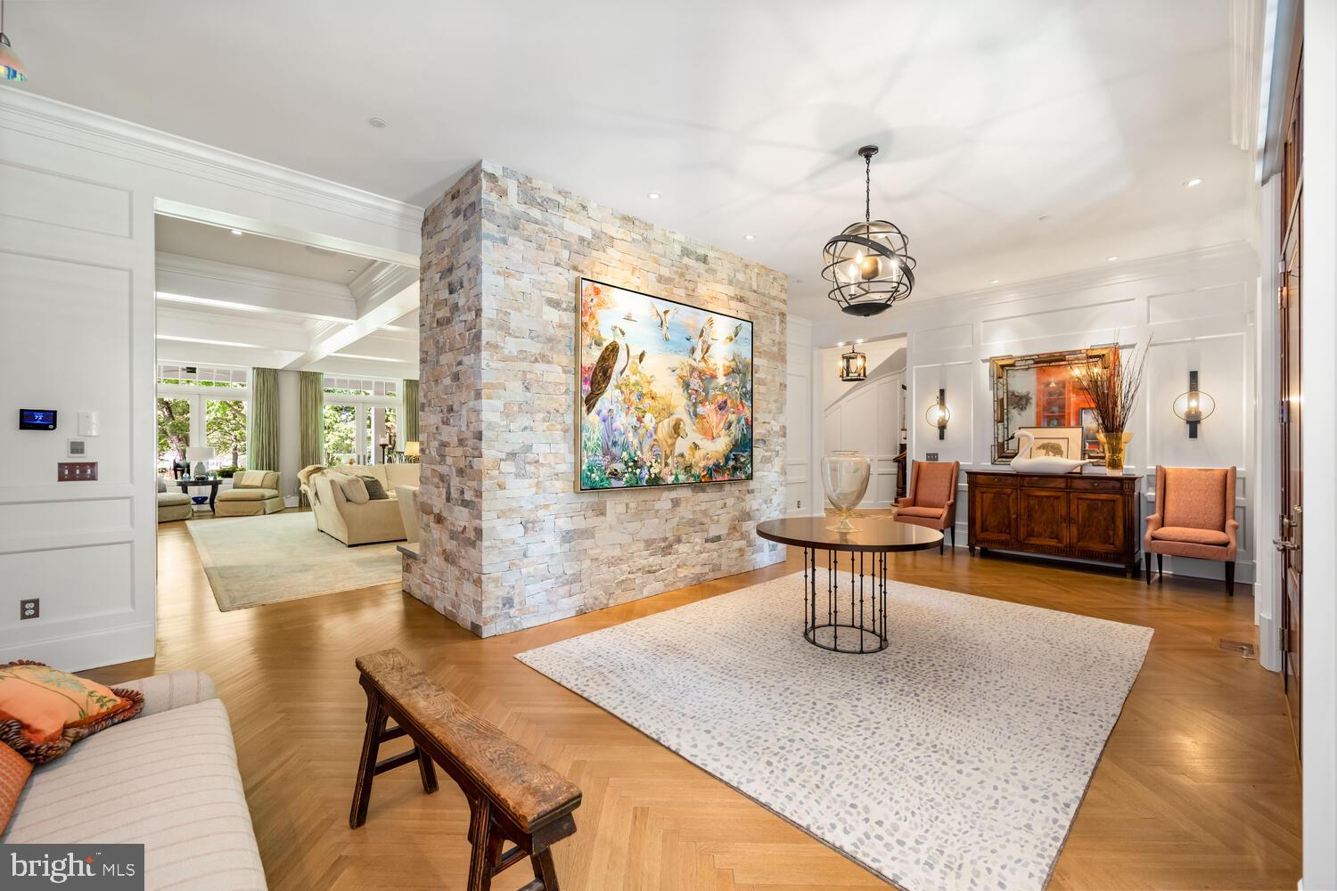 7508 Cooper Point Road Bozman, MD 21612 - Photo 40 of 116 Foyer with stone accent wall