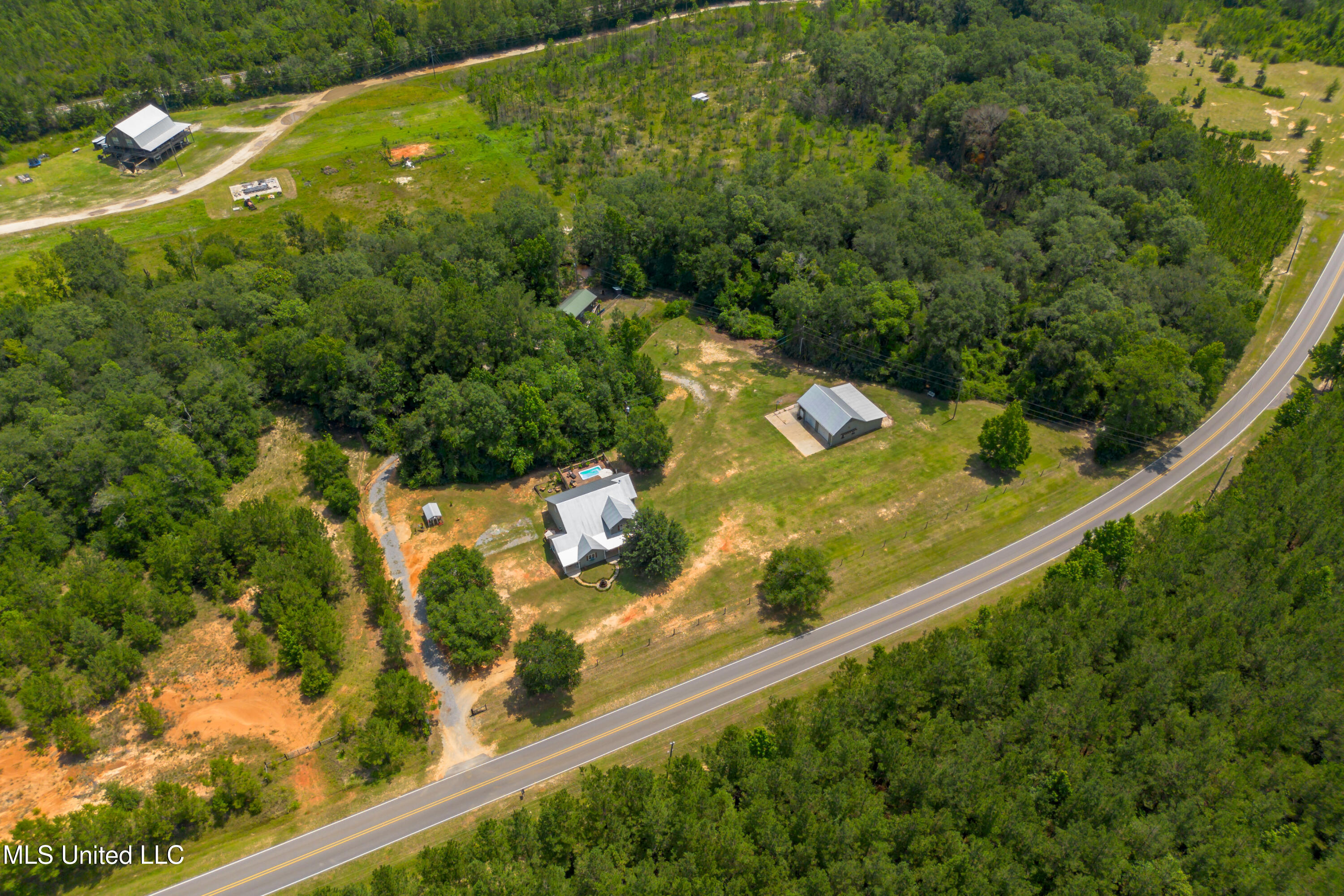 5211 Agricola Latonia Road Lucedale, MS 39452 - Photo 45 of 50 Aerial
