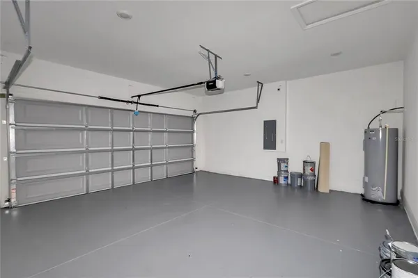 a view of a storage & utility room with closet