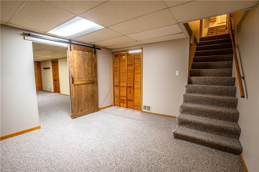 7 Lydia Drive Uniontown, PA 15401 - Photo 34 of 47 a view of an empty room with stairs