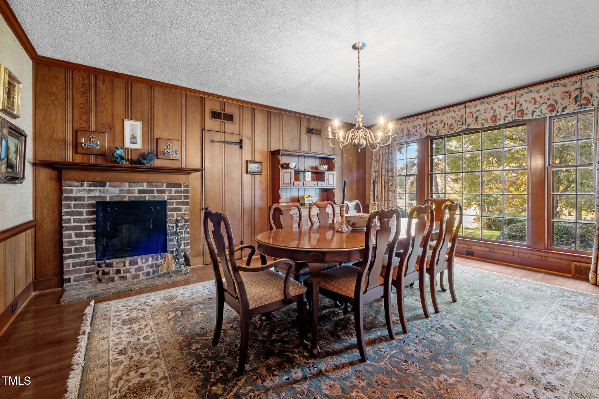 418 Quail Roost Farm Road Rougemont, NC 27572 - Photo 47 of 100 a dining room with furniture window and outside view