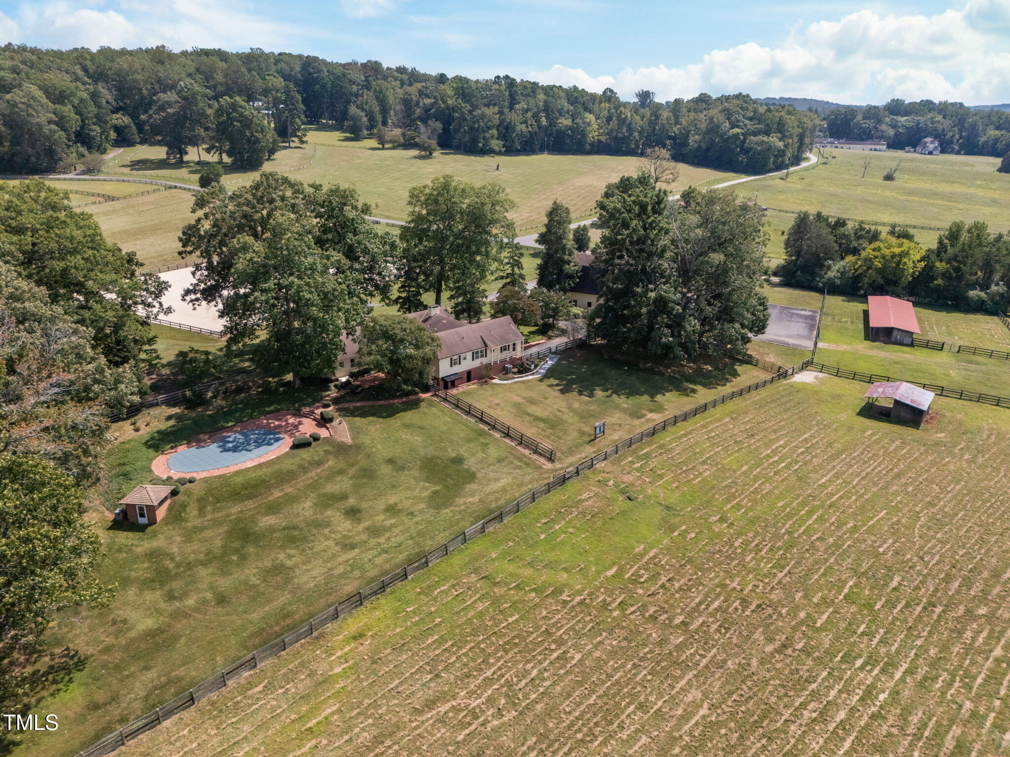 418 Quail Roost Farm Road Rougemont, NC 27572 - Photo 94 of 100 a view of lake with mountain