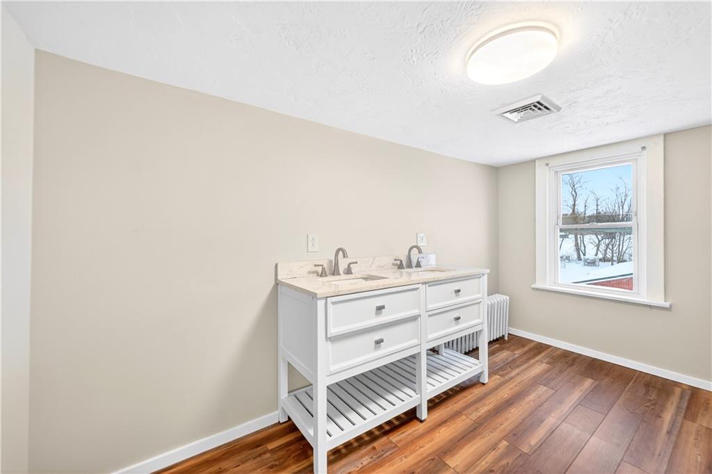 127 Rose Road Mount Pleasant, PA 15666 - Photo 42 of 47 a view of workspace with wooden floor and window