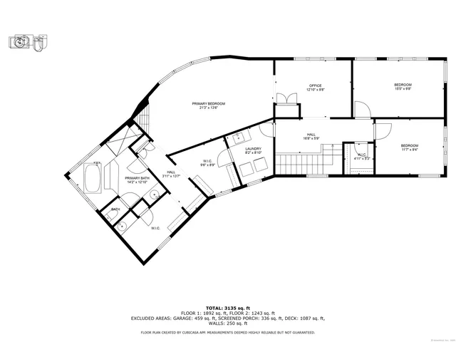 a picture of a room with a white walls