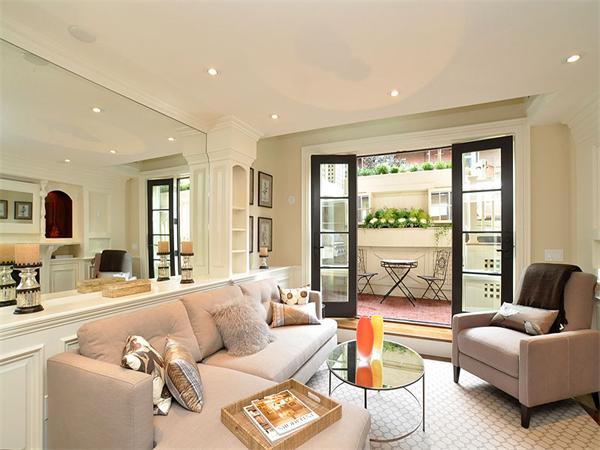36 Rutland Square Boston, MA 02118 - Photo 22 of 22 a living room with furniture and a large window