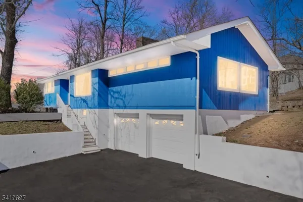 a view of a house with a outdoor space