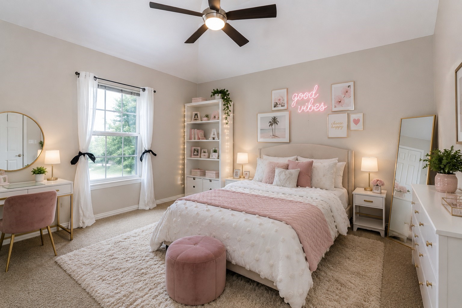 5914 Oakmoss Trail Spring, TX 77379 - Photo 29 of 44 Saving the best for last — this spacious bedroom might just have us calling dibs! (Virtually Staged)
