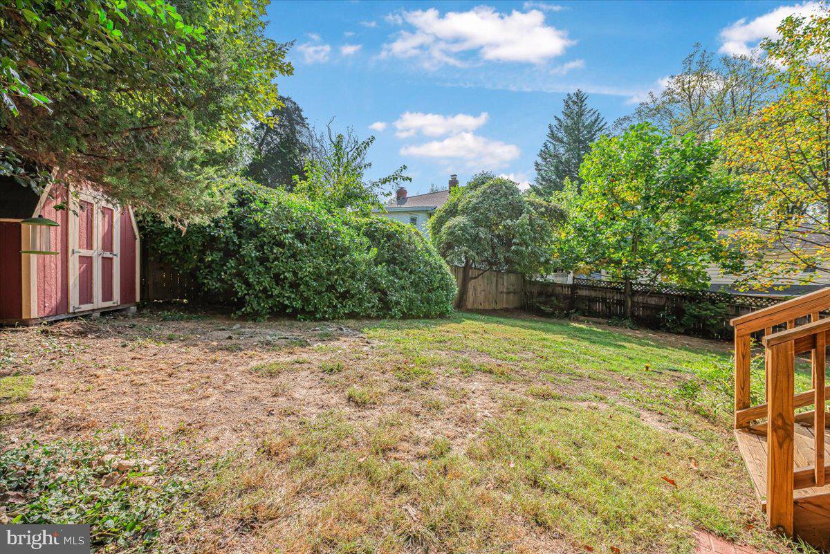 9805 Gardiner Avenue Silver Spring, MD 20902 - Photo 28 of 34 a backyard of a house with lots of green space
