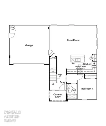 a picture of a floor plan