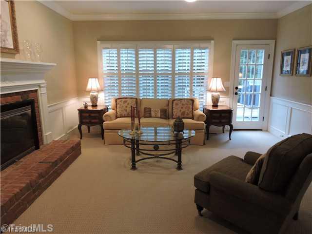 3225 Cross Tree Road Winston-Salem, NC 27106 - Photo 4 of 16 Living Room. Large living room open to breakfast and kitchen