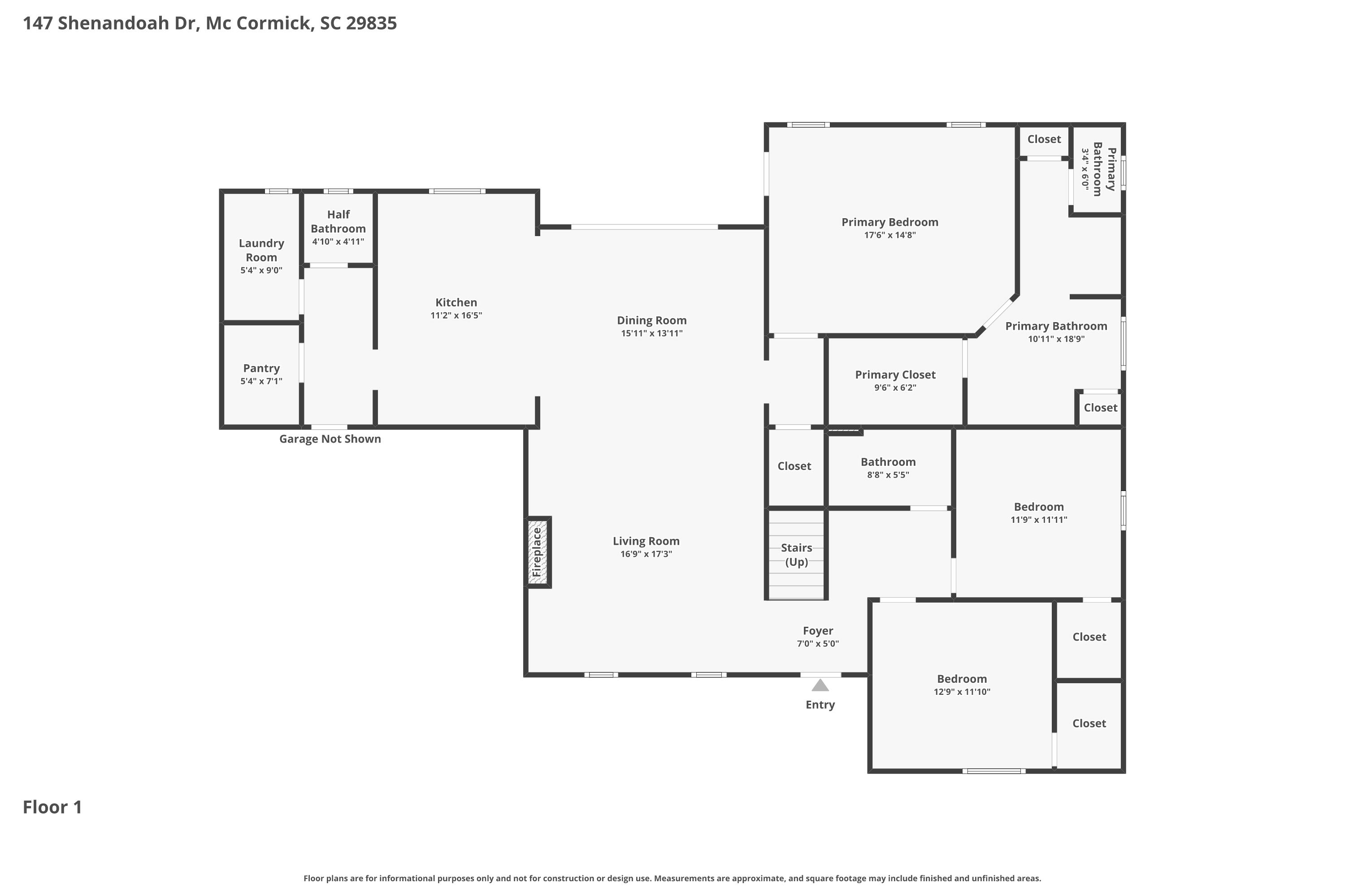 147 Shenandoah Drive McCormick, SC 29835 - Photo 43 of 47 Floor-1