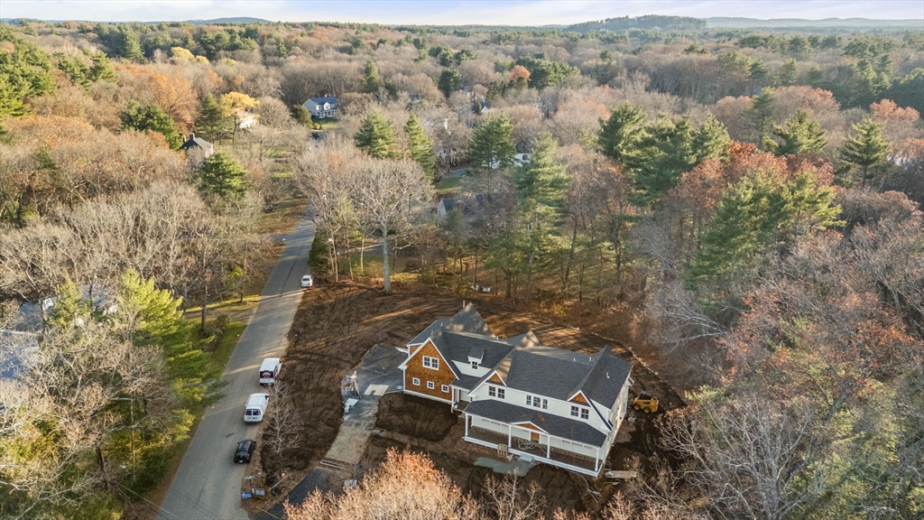 57 Longfellow Road Sudbury, MA 01776 - Photo 23 of 23 an aerial view of a house with a yard