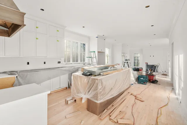 a bed room with a bed and a couch