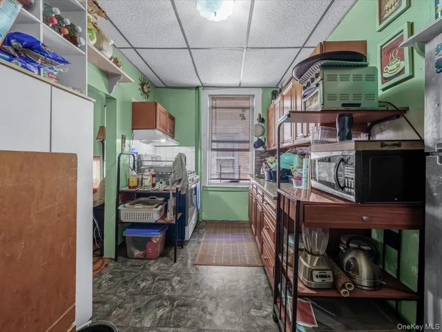 a view of street with seating area