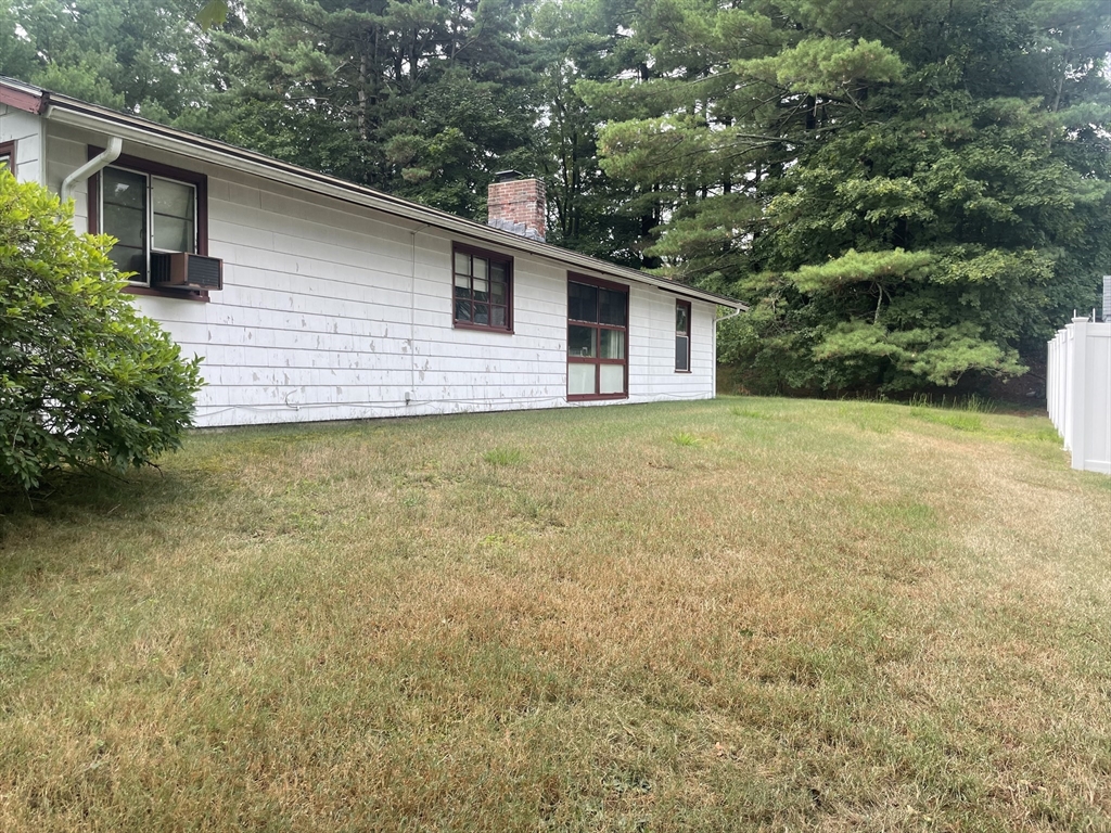4 Richard Road Natick, MA 01760 - Photo 4 of 5 a backyard of a house with plants and large tree