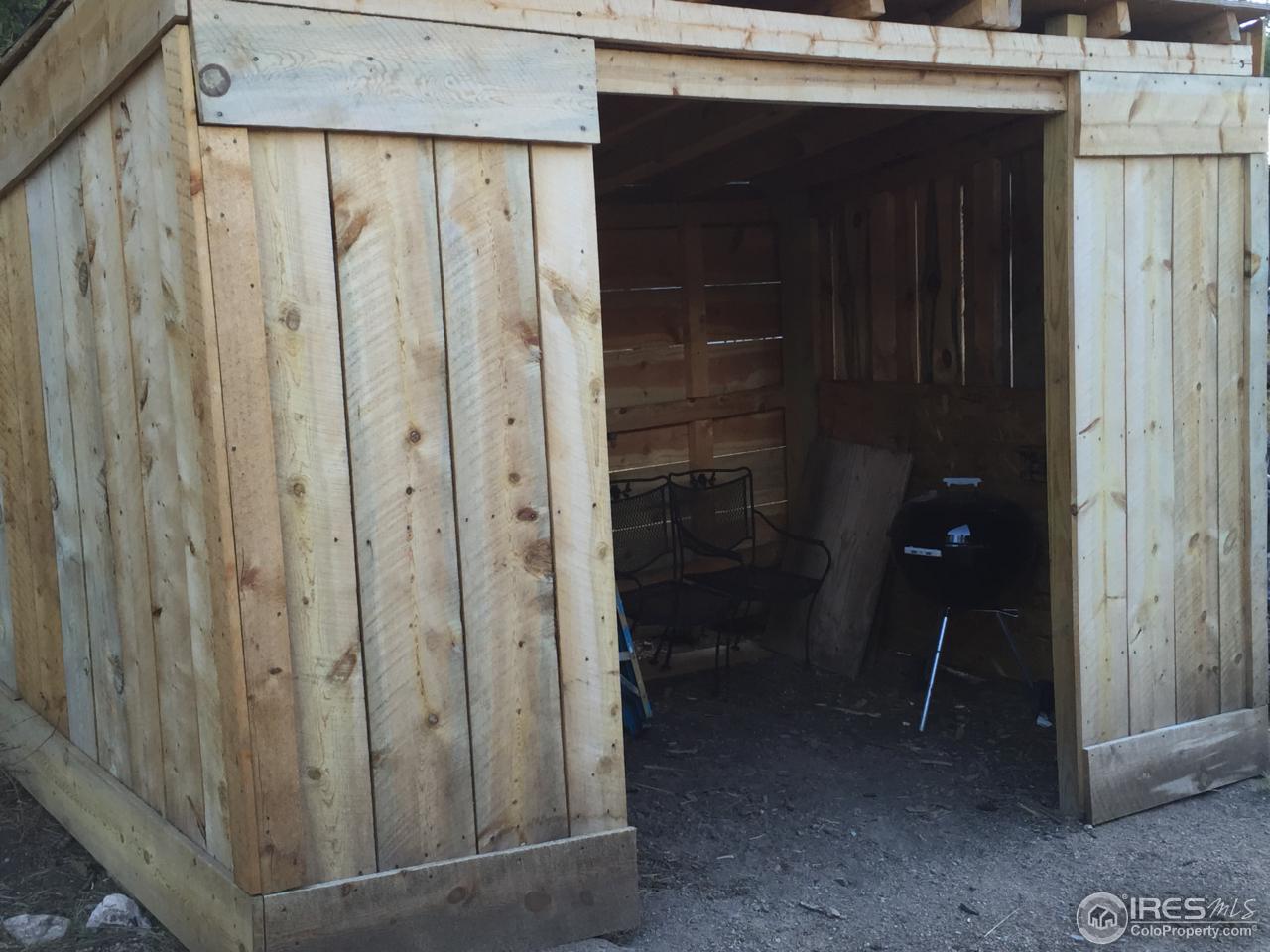 227 Onawa Road Red Feather Lakes, CO 80545 - Photo 12 of 37 Storage Shed