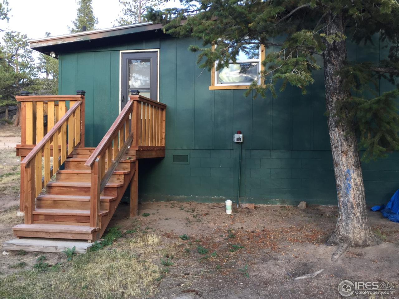 227 Onawa Road Red Feather Lakes, CO 80545 - Photo 4 of 37 Rear Deck
